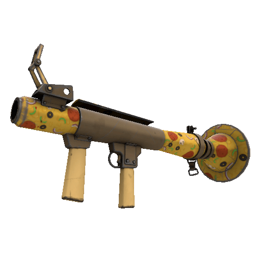 Isotope Pizza Polished Rocket Launcher (FieldTested) backpack.tf